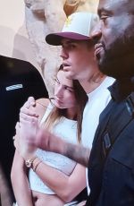 HAILEY and Justin BIEBER at Accademia Gallery in Florence 08/02/2022