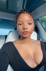 HALLE BAILEY - Instagram Photos 08/29/2022