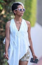 HALLE BERRY Out and About in Los Angeles 08/26/2022