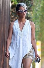 HALLE BERRY Out and About in Los Angeles 08/26/2022