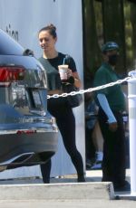 HAYLEY ERBERT and Derek Hough Leaves Lunch Date in Studio City 08/25/2022