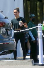 HAYLEY ERBERT and Derek Hough Leaves Lunch Date in Studio City 08/25/2022