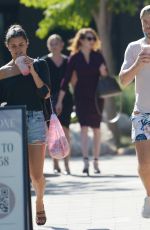 HAYLEY ERBERT and Derek Hough Out in Los Angeles 08/17/2022