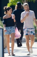 HAYLEY ERBERT and Derek Hough Out in Los Angeles 08/17/2022