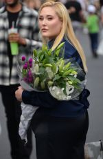 HAYLEY HASSELHOFF at a Farmers Market in West Hollywood 07/31/2022