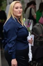 HAYLEY HASSELHOFF at a Farmers Market in West Hollywood 07/31/2022