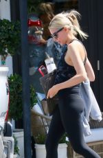 HEATHER RAE YOUNG Leaves Pilates Class in Newport Beach 08/02/2022