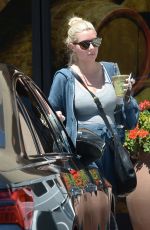 HEATHER RAE YOUNG Leaves Yoga Class in Newport Beach 08/11/2022