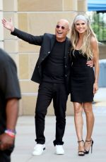 HEIDI KLUM and Howie Mandel Arrives at AGT Studio in Los Angeles 08/24/2022