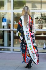 HEIDI KLUM Arrives at Aamerica