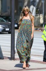 HEIDI KLUM Out and About in Los Angeles 08/16/2022