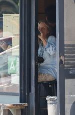 HELEN HUNT Out for Lunch in Los Angeles 08/01/2022