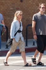 HELEN HUNT Out for Lunch in Los Angeles 08/01/2022