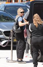HILARY DUFF Arrives at a Shopping Mall in Los Angeles 08/06/2022
