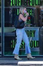 HILARY DUFF at Purple Haze Smoke Shop in Sherman Oaks 08/12/2022
