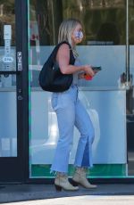 HILARY DUFF at Purple Haze Smoke Shop in Sherman Oaks 08/12/2022