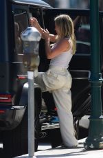 HILARY DUFF Out for Breakfast in Studio City 08/13/2022