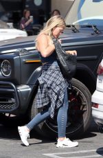 HILARY DUFF Out for Coffee at Blue Bottle Coffee in Studio City 08/27/2022