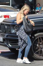 HILARY DUFF Out for Coffee in Studio City 08/27/2022