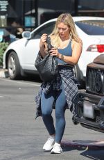 HILARY DUFF Out for Coffee in Studio City 08/27/2022