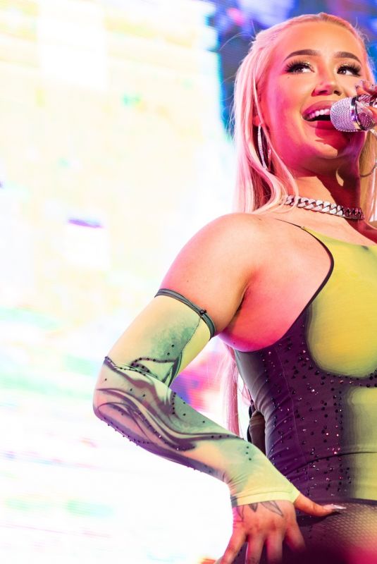 IGGY AZALEA Performs at Jiffy Lube Live in Bristow 07/29/2022