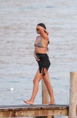 IRINA SHAYK and STELLA MAXWELL in Bikinis in Ibiza 08/06/2022