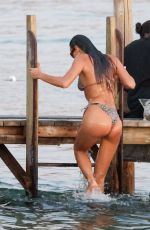 IRINA SHAYK and STELLA MAXWELL in Bikinis in Ibiza 08/06/2022