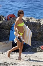 IRINA SHAYK in a Green Bikini in Ibiza 08/04/2022