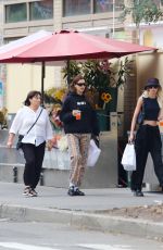 IRINA SHAYK Out with Her Mom Olga and Sister Tatiana in New York 08/01/2022