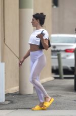 ISIS VALVERDE Leaves Skinic Clinic in Beverly Hills 08/04/2022