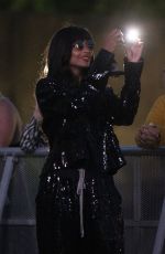 JAMEELA JAMIL at Her Boyfriend James Blake Concert at Luno Presents All Points East Festival in London 08/28/2022