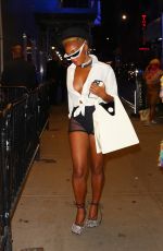 JANELLE MONAE Arrives at Beyonce