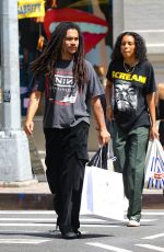 JASMINE DANIELS Out Shopping in New York 07/31/2022