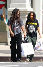 JASMINE DANIELS Out Shopping in New York 07/31/2022