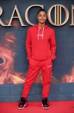 JASMINE JOBSON at House of the Dragon Premiere in London 08/15/2022