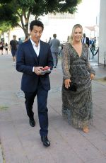 JENNIFER BIRMINGHAM Arrives at Bullet Train Premiere in Westwood 08/01/2022
