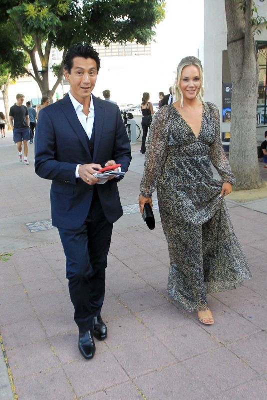 JENNIFER BIRMINGHAM Arrives at Bullet Train Premiere in Westwood 08/01/2022