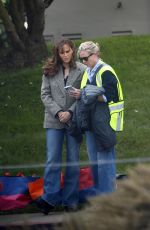 JENNIFER GARNER on the Set of a Movie in San Francisco 08/25/2022