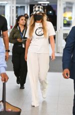 JENNIFER LAWRENCE Arrives at JFK International Airport in New York 08/03/2022