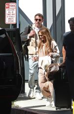 JENNIFER LOPEZ and Ben Affleck Arrives at a Private Jet in Los Angeles 08/29/2022