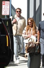 JENNIFER LOPEZ and Ben Affleck Arrives at a Private Jet in Los Angeles 08/29/2022