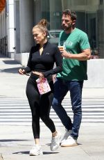 JENNIFER LOPEZ and Ben Affleck at Huckleberry Cafe in Santa Monica 08/09/2022