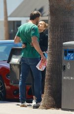 JENNIFER LOPEZ and Ben Affleck at Huckleberry Cafe in Santa Monica 08/09/2022