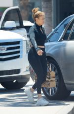 JENNIFER LOPEZ and Ben Affleck at Huckleberry Cafe in Santa Monica 08/09/2022