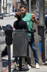 JENNIFER LOPEZ and Ben Affleck at Huckleberry Cafe in Santa Monica 08/09/2022