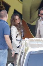 JENNIFER LOPEZ and Ben Affleck Jetting Off from Lake Como 08/28/2022