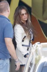 JENNIFER LOPEZ and Ben Affleck Jetting Off from Lake Como 08/28/2022