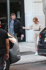 JENNIFER LOPEZ and Ben Affleck Out in New York 08/14/2022