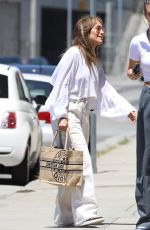 JENNIFER LOPEZ Arrives at a Studio in Santa Monica 08/07/2022