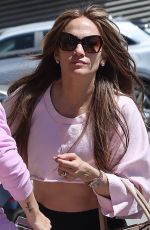 JENNIFER LOPEZ Arrives at Dance Studio in Los Angeles 08/11/2022